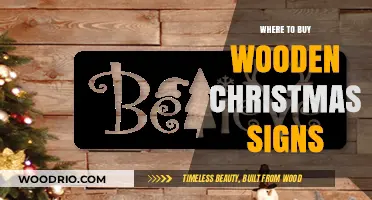 Best Places to Purchase Wooden Christmas Signs for Festive Decor
