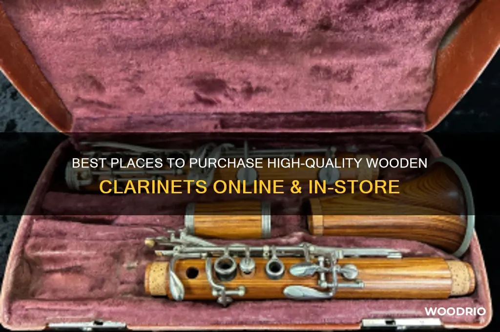 where to buy wooden clarinet