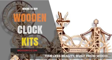 Best Places to Purchase Wooden Clock Kits for DIY Enthusiasts