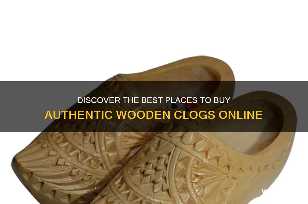 where to buy wooden clogs