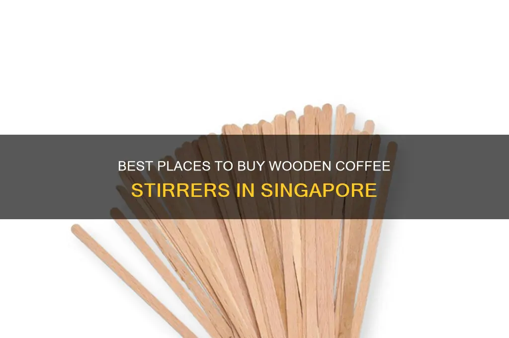 where to buy wooden coffee stirrers in singapore