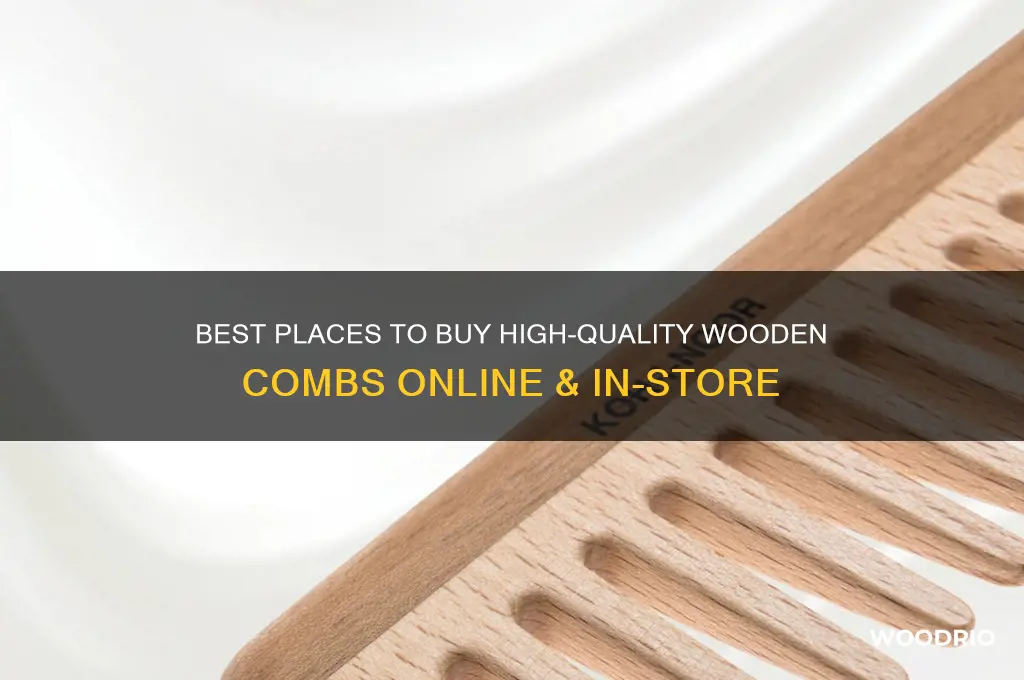 where to buy wooden comb