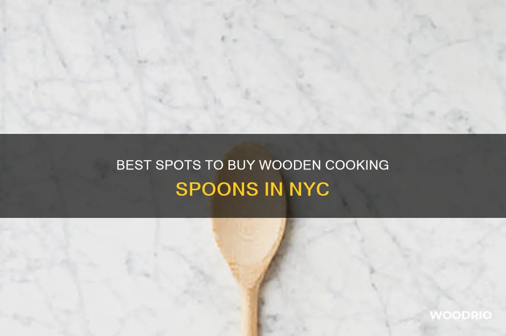 where to buy wooden cook spoons in nyc