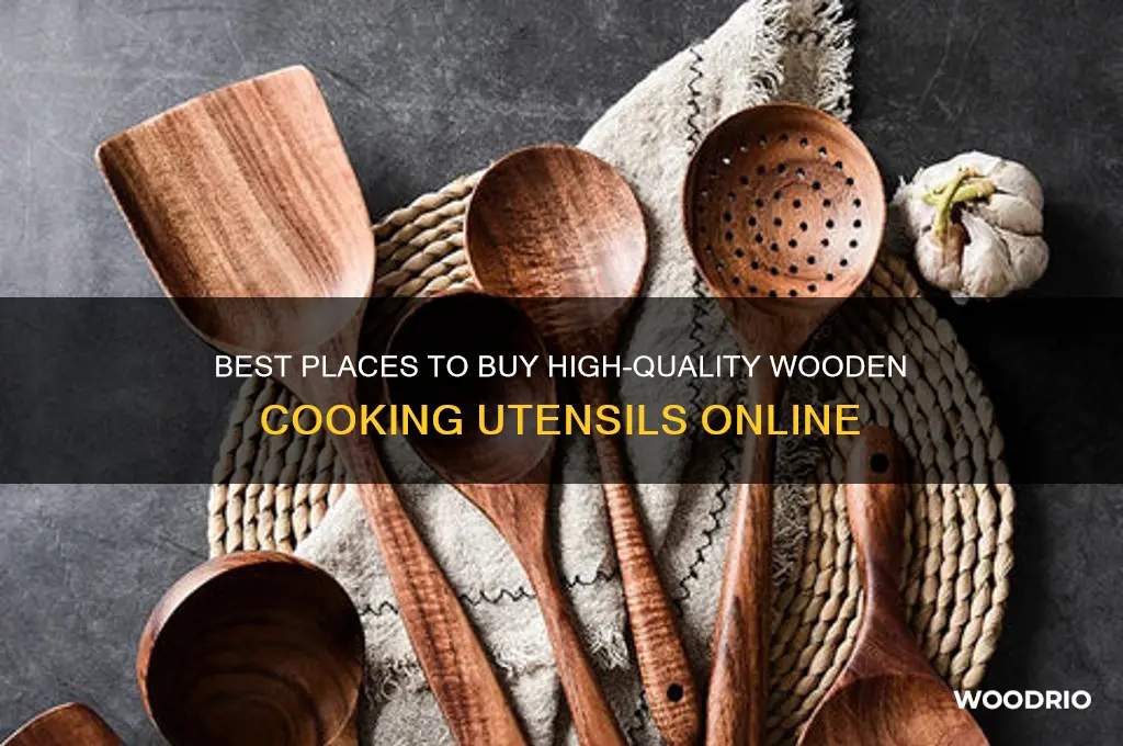 where to buy wooden cooking utensils
