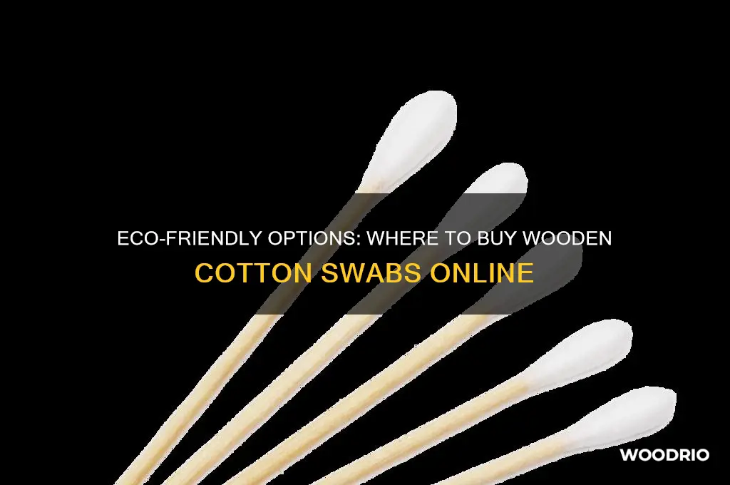 where to buy wooden cotton swabs