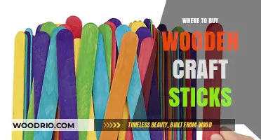 Best Places to Purchase Wooden Craft Sticks for DIY Projects