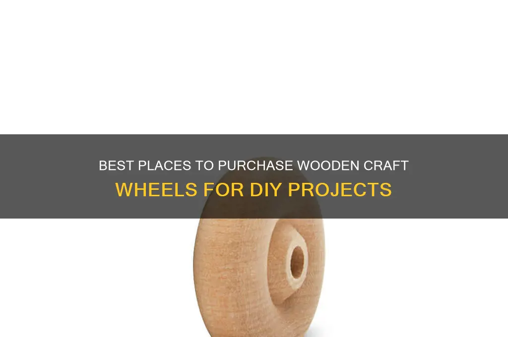 where to buy wooden craft wheels