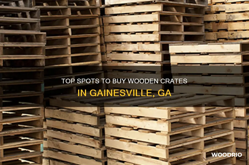 where to buy wooden crate gainesville ga