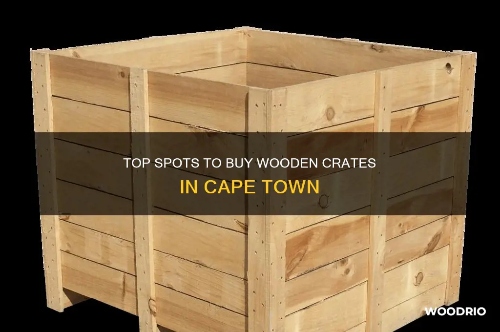 where to buy wooden crates in cape town
