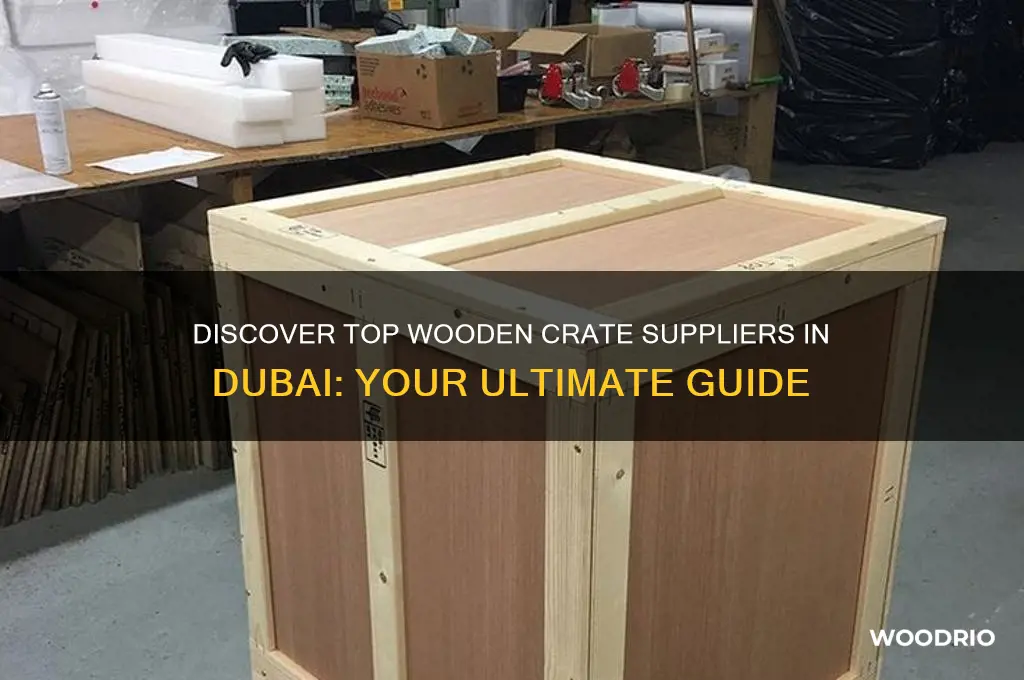 where to buy wooden crates in dubai