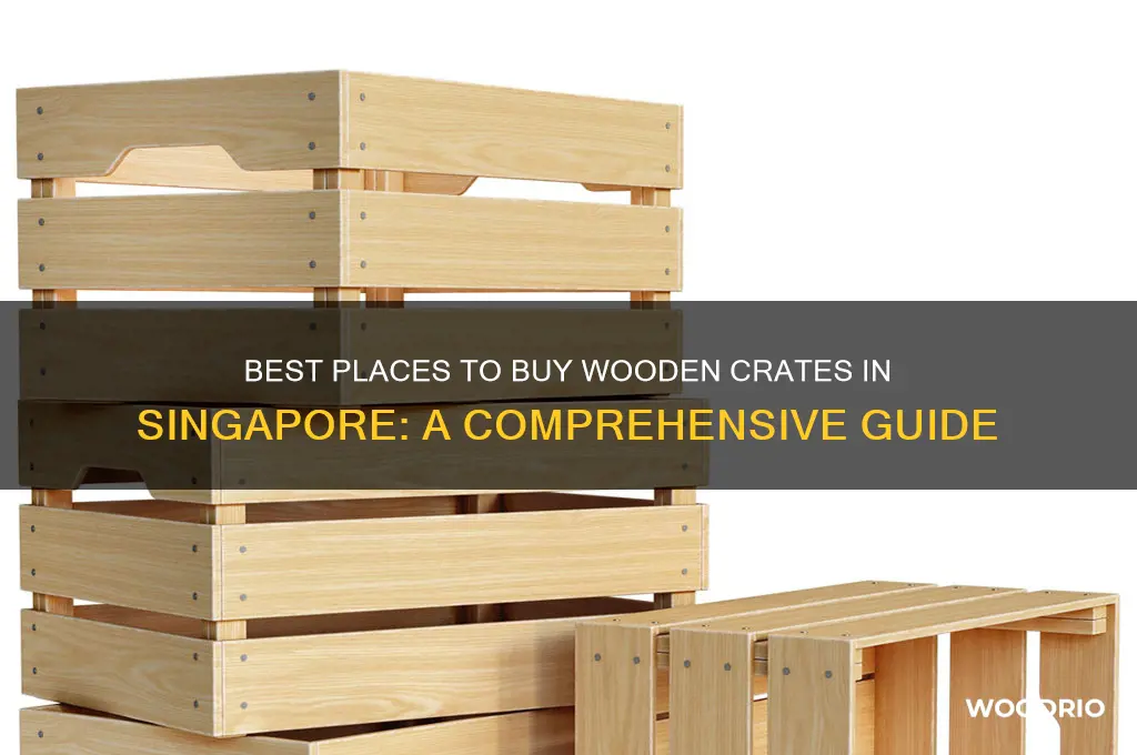 where to buy wooden crates in singapore