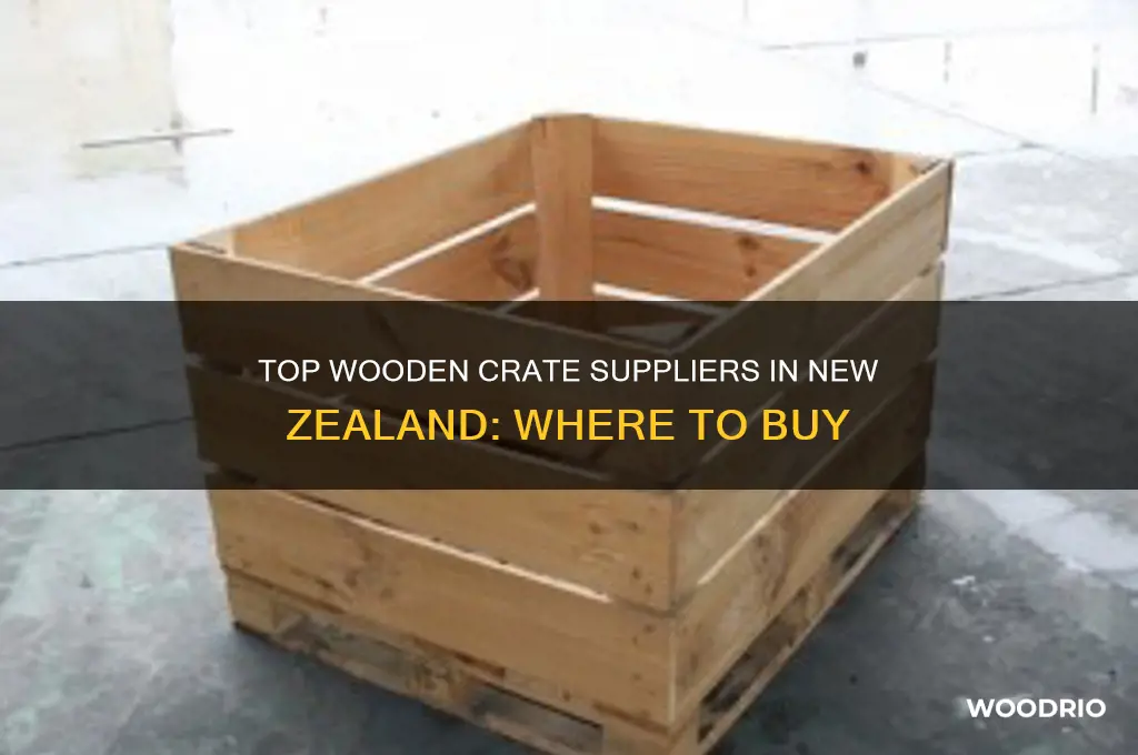where to buy wooden crates nz