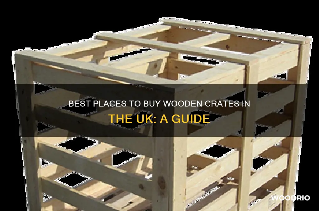where to buy wooden crates uk