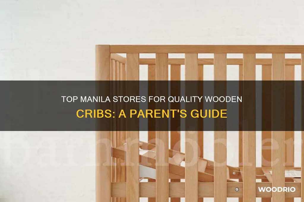 where to buy wooden crib in manila