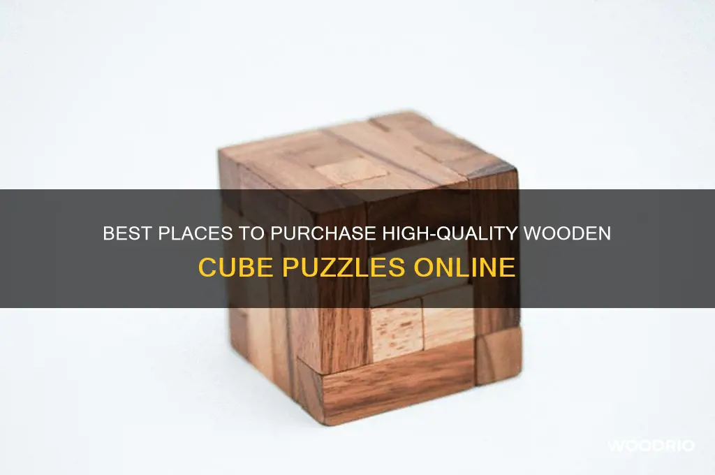 where to buy wooden cube puzzles
