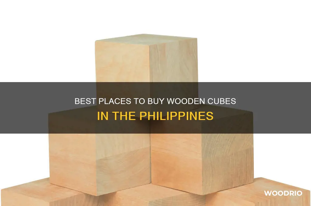 where to buy wooden cubes in philippines