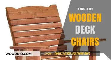 Top Spots to Purchase Quality Wooden Deck Chairs Online & In-Store