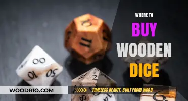 Best Places to Purchase High-Quality Wooden Dice Online & In-Store