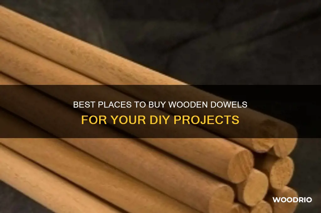 where to buy wooden dowel