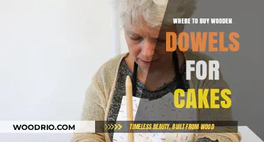 Best Places to Buy Wooden Dowels for Cake Decorating