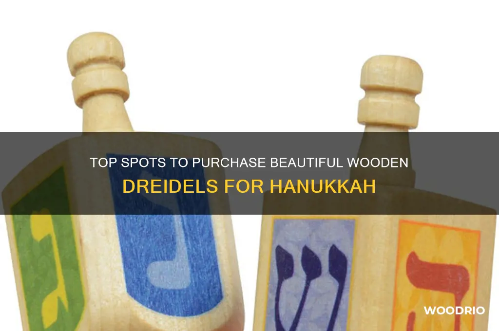 where to buy wooden dreidels