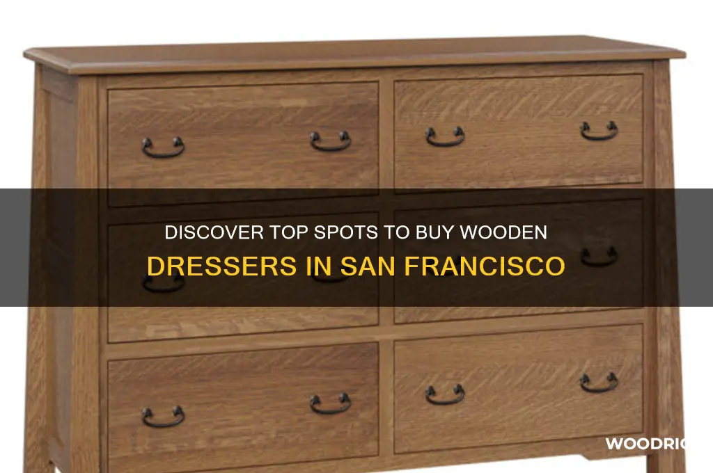 where to buy wooden dresser in sf