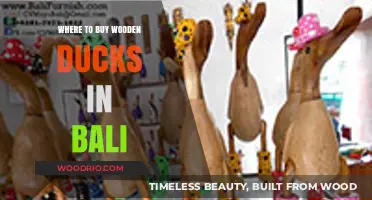 Discover Bali's Best Spots to Buy Unique Wooden Ducks