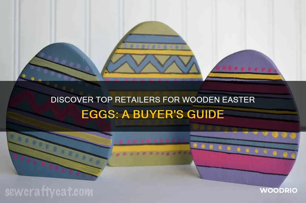 where to buy wooden easter eggs