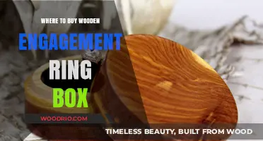 Unique Wooden Engagement Ring Boxes: Top Retailers and Online Stores
