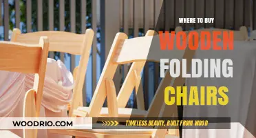 Best Places to Purchase Durable Wooden Folding Chairs Online & In-Store
