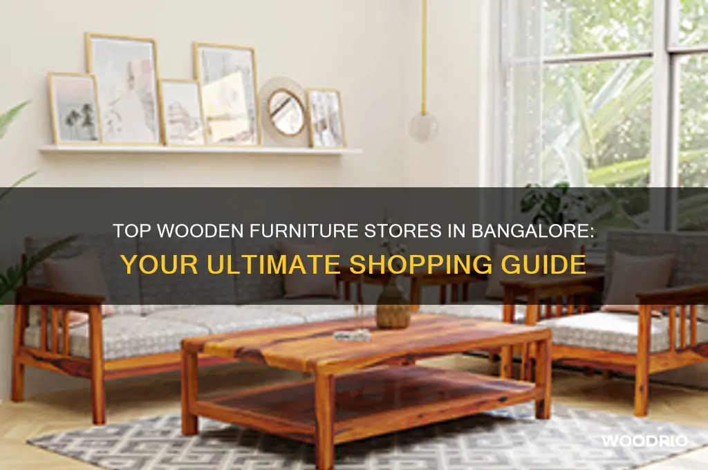 where to buy wooden furniture in bangalore