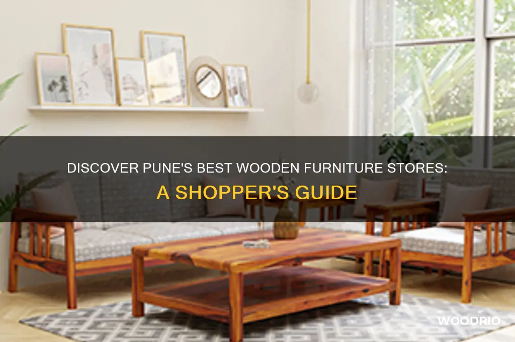 where to buy wooden furniture in pune