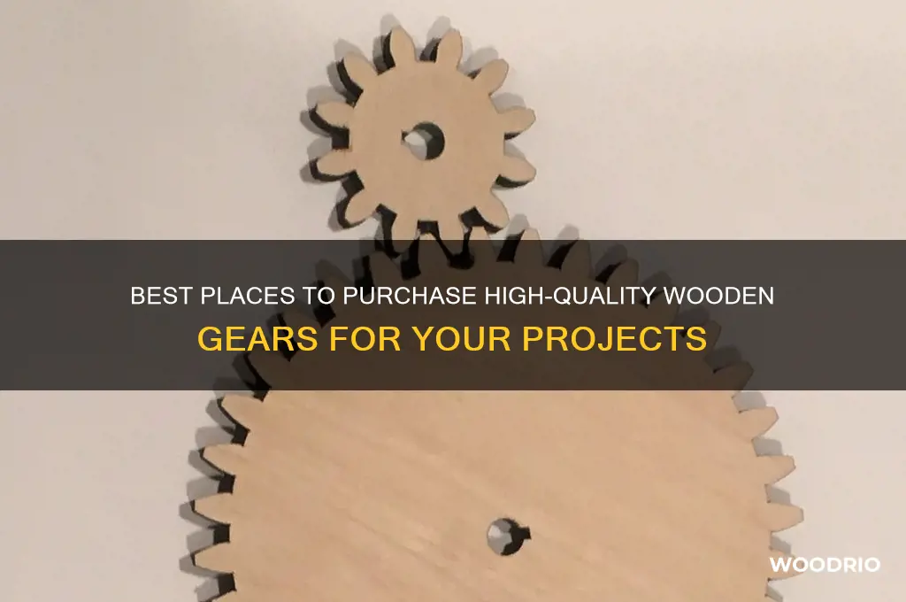 where to buy wooden gears