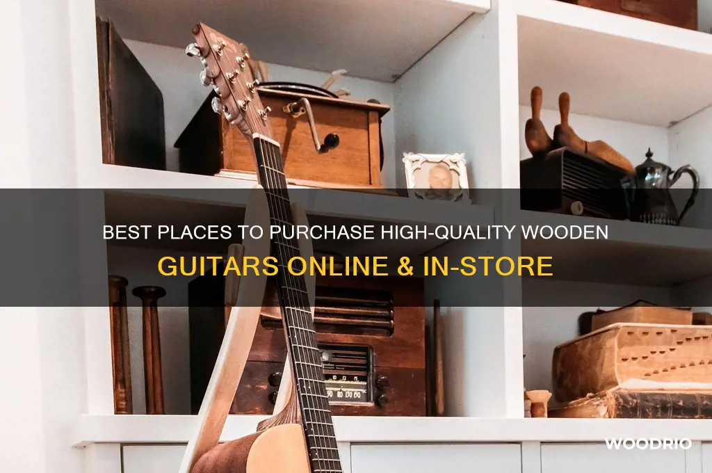 where to buy wooden guitar