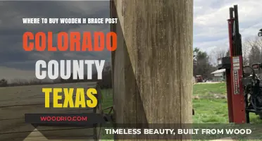Top Wooden H-Brace Post Suppliers in Colorado County, Texas