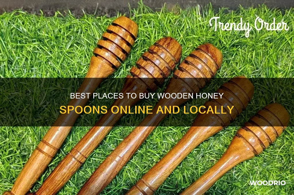 where to buy wooden honey spoon