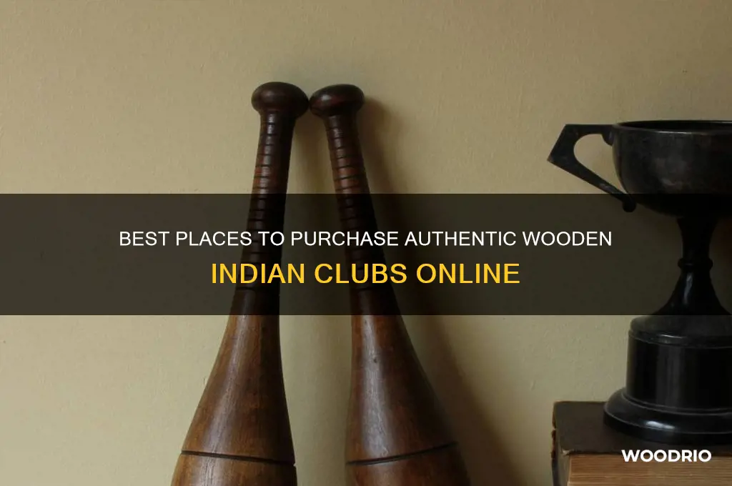 where to buy wooden indian clubs