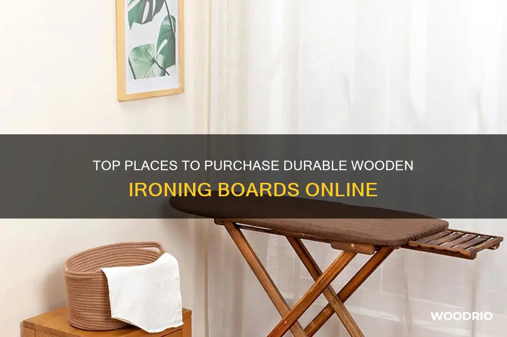 where to buy wooden ironing board