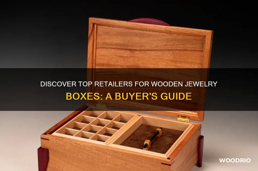 where to buy wooden jewelry boxes