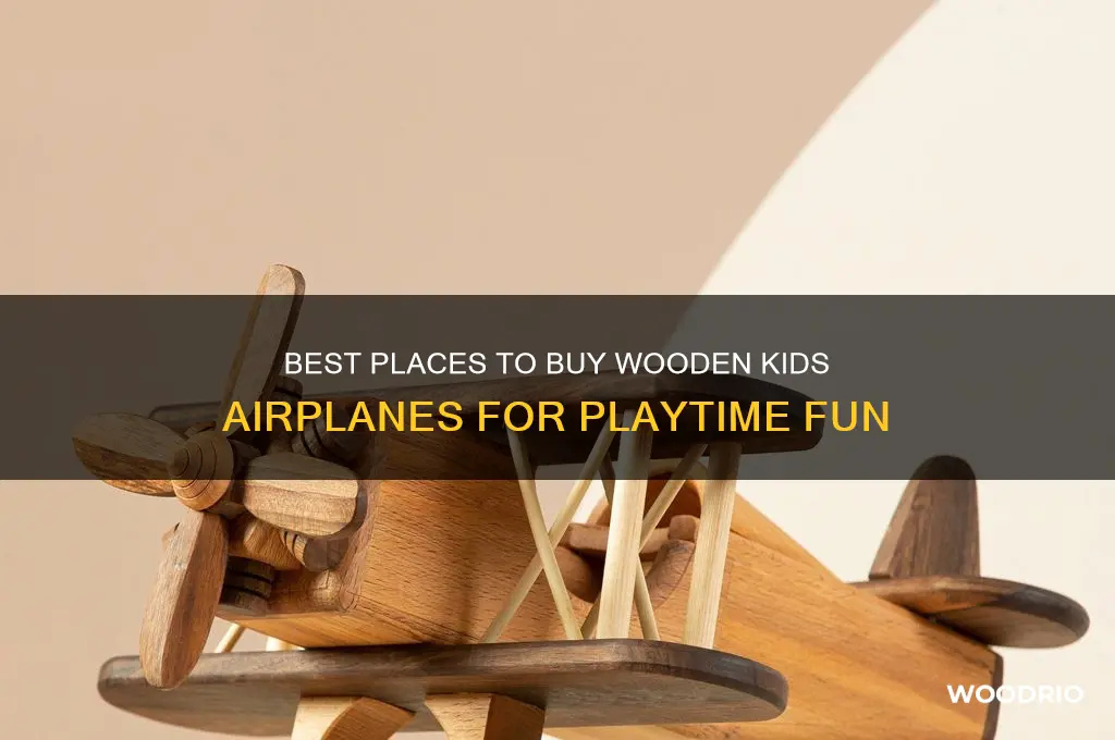 where to buy wooden kids airplanes