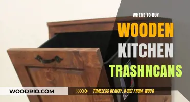 Best Places to Purchase Stylish Wooden Kitchen Trash Cans Online