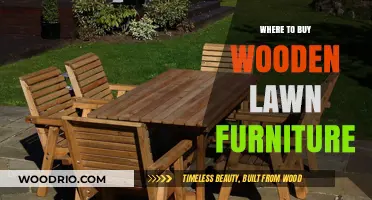 Best Places to Purchase Durable Wooden Lawn Furniture Online & In-Store