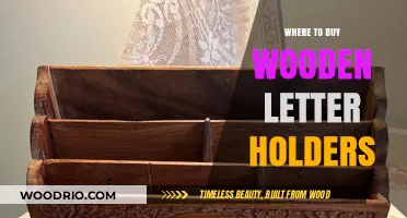 Best Places to Purchase Stylish Wooden Letter Holders Online