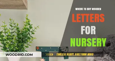 Top Places to Buy Wooden Letters for Your Nursery Decor