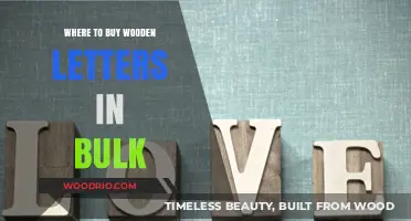 Bulk Wooden Letters: Top Retailers for Crafters and Businesses