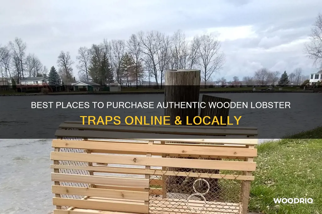 where to buy wooden lobster traps