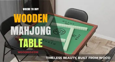 Best Places to Purchase High-Quality Wooden Mahjong Tables Online