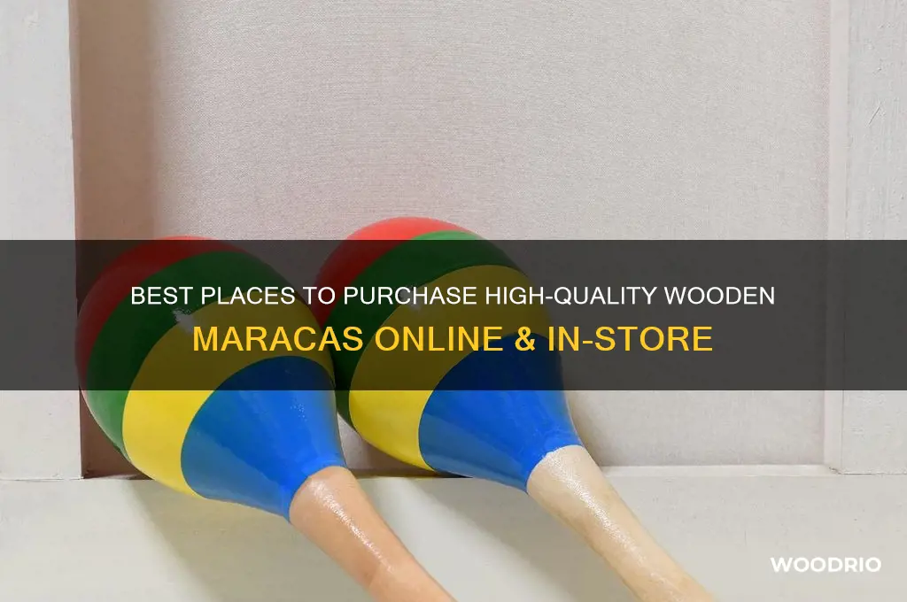 where to buy wooden maracas