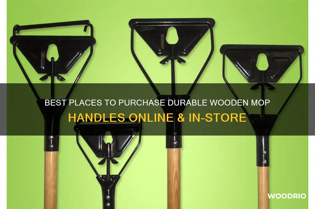 where to buy wooden mop handles