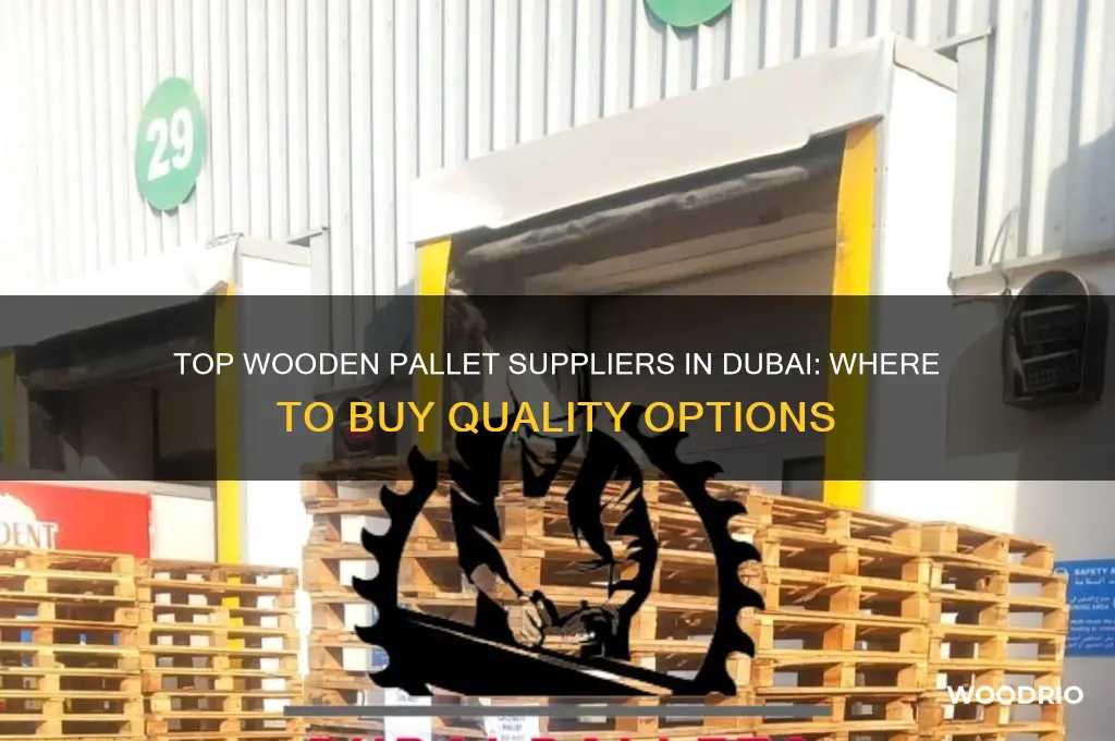 where to buy wooden pallet in dubai